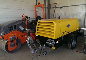 Motocompresor achizitionat cu fonduri europene prin SAB Consulting